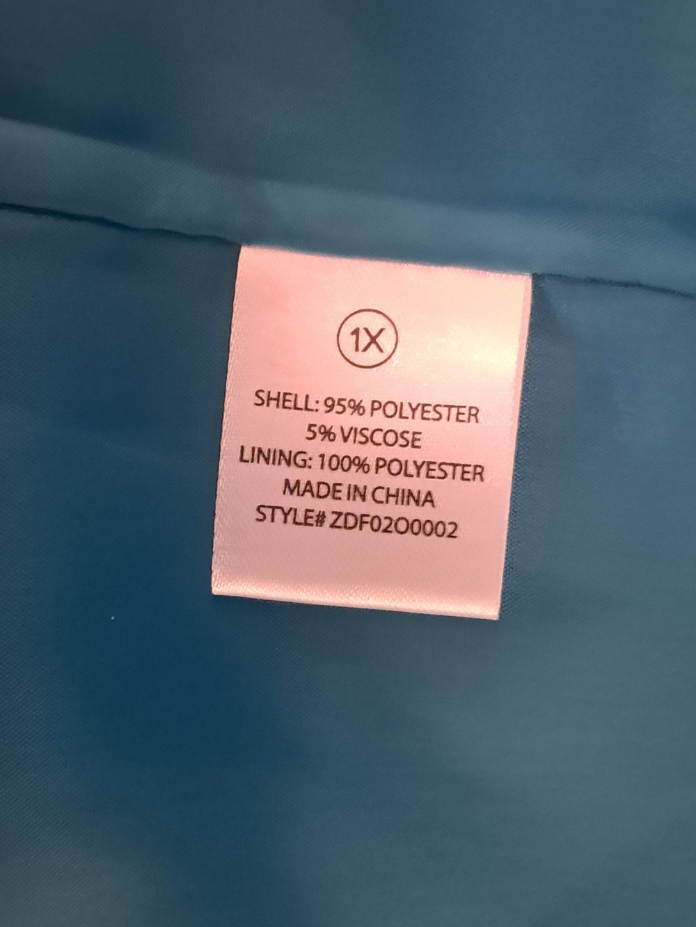 NWT Fashion Nova Soho Chic Coat Long Turquoise Belted 1X - Picture 6 of 9
